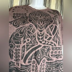 Purple and black Thailand, back to basics Ganesha T-shirt